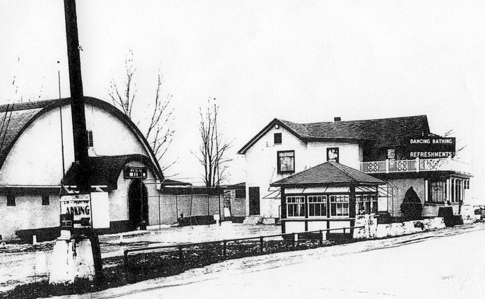 Walled Lake Dance Pavillions - Old Photo (newer photo)